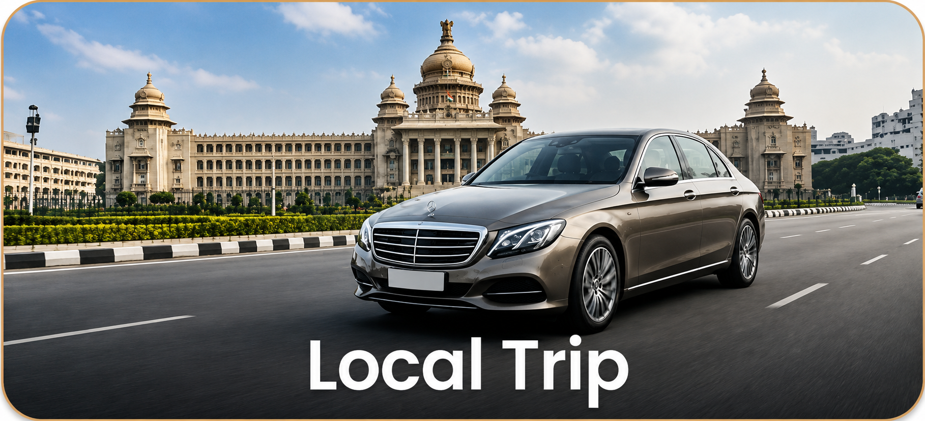 Executive sedan for client pick-ups